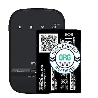 Airtel My WiFi AMF 311WW Battery 2300mAh DC024 H12348 Replacement | Genuine Wireless Data Card Battery Fly Master thumbnail 0