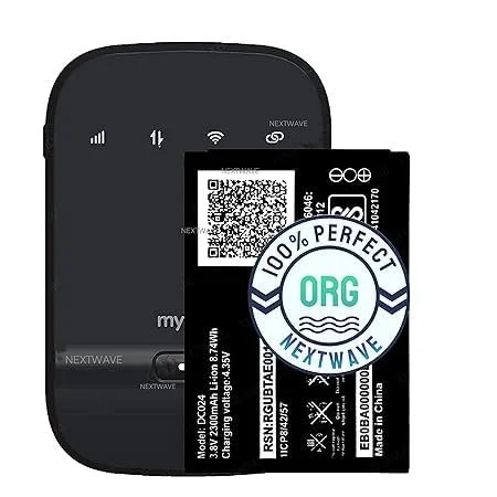 Airtel My WiFi AMF 311WW Battery 2300mAh DC024 H12348 Replacement | Genuine Wireless Data Card Battery Fly Master image 2