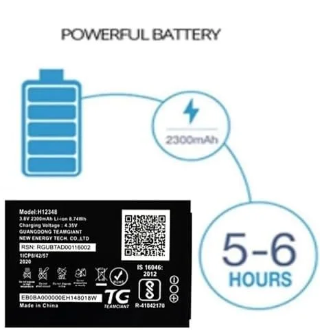 Airtel My WiFi AMF 311WW Battery 2300mAh DC024 H12348 Replacement | Genuine Wireless Data Card Battery Fly Master image 3