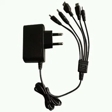 Shri Krishna Enterprises 5 in 1 Universal Multi Charger | Multi Device Charging Adapter thumbnail 1