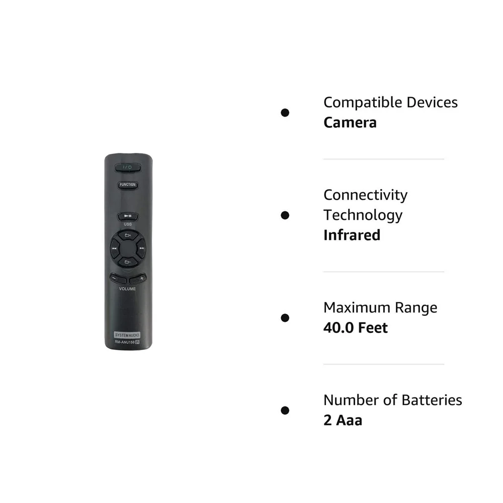 Home Theater Systems Remote Compatible with Sony | Replacement Remote for Sony Home Theater image 2