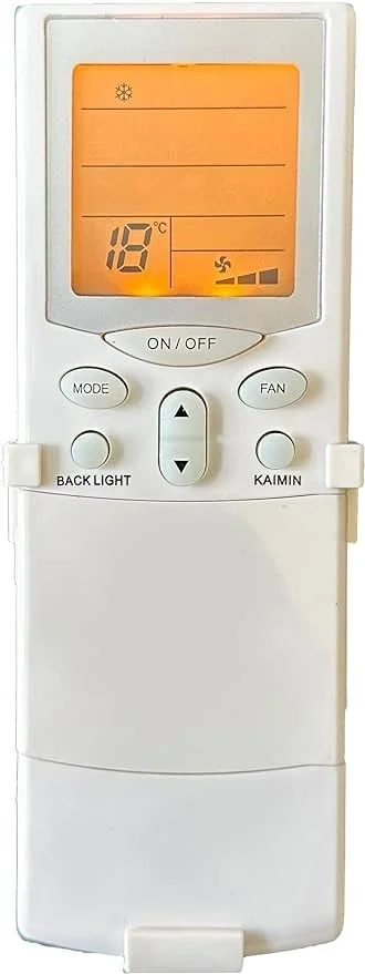 Air Conditioner Remote for Hitachi Split AC | Hitachi 1.5 Ton AC Remote with Backlight & Remote Stand | Original AC-68A Replacement Remote image 2