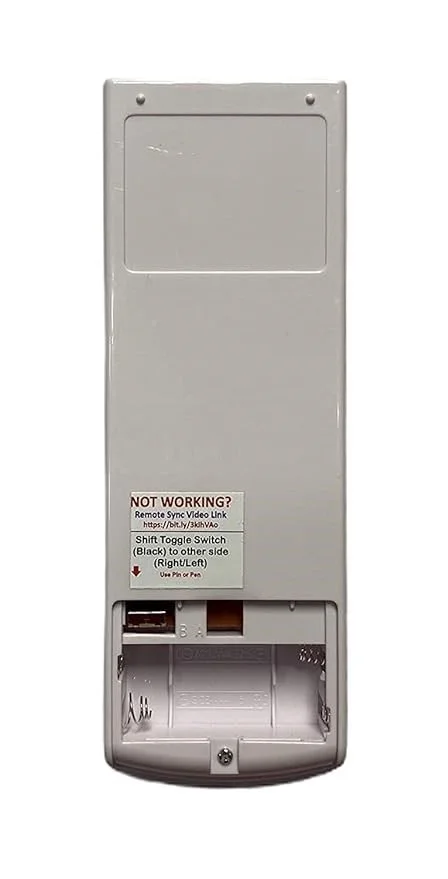 Air Conditioner Remote for Hitachi Split AC | Hitachi 1.5 Ton AC Remote with Backlight & Remote Stand | Original AC-68A Replacement Remote image 4