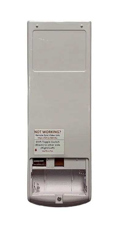 Air Conditioner Remote for Hitachi Split AC | Hitachi 1.5 Ton AC Remote with Backlight & Remote Stand | Original AC-68A Replacement Remote thumbnail 3
