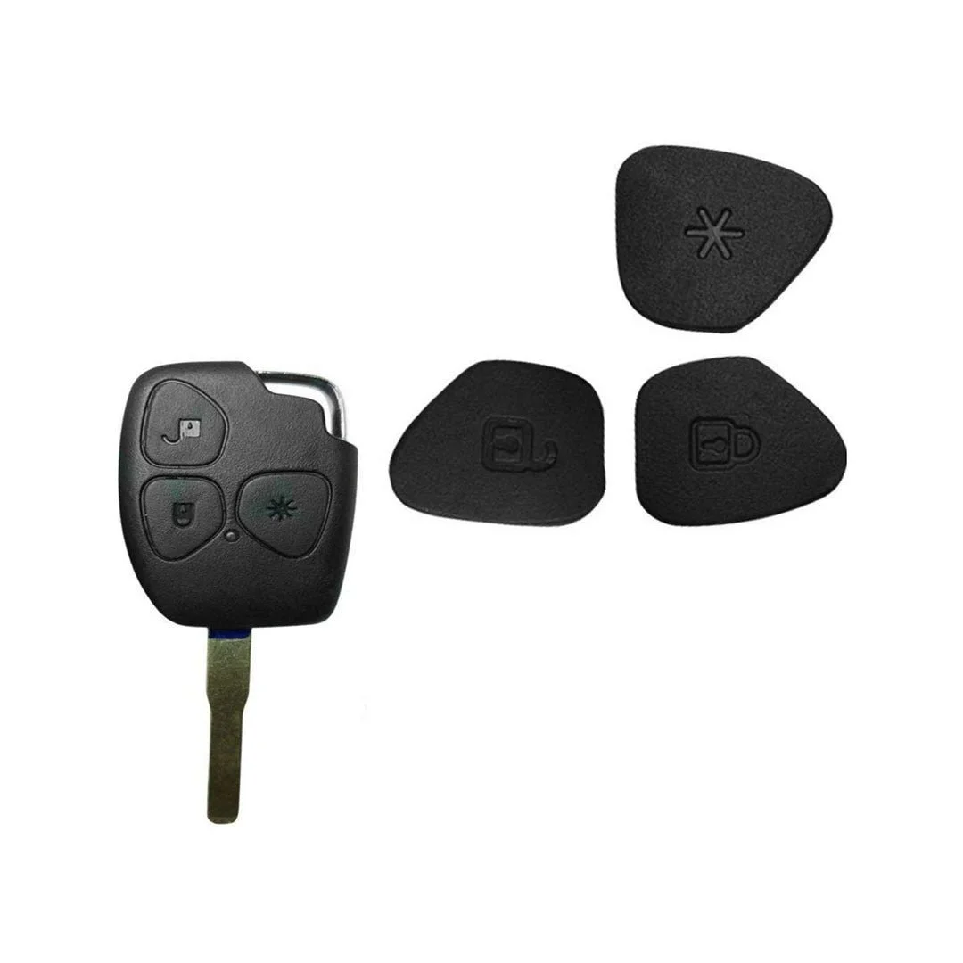 Mahindra 3Button Remote Keypad Set of 2 | Replacement Keys for Xylo Scorpio Quanto | Fly Master image 3