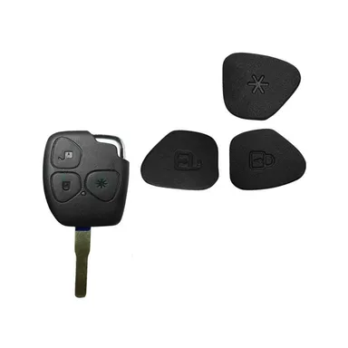 Mahindra 3Button Remote Keypad Set of 2 | Replacement Keys for Xylo Scorpio Quanto | Fly Master thumbnail 2