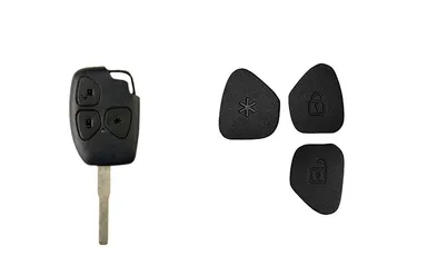 Mahindra 3Button Remote Keypad Set of 2 | Replacement Keys for Xylo Scorpio Quanto | Fly Master thumbnail 4
