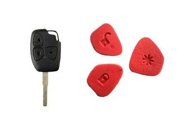 Mahindra 3Button Remote Keypad Set of 2 | Replacement Keys for Xylo Scorpio Quanto | Fly Master thumbnail 5