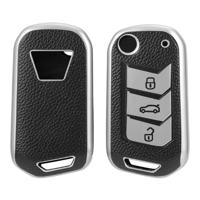 Mahindra 3 Button Flip Key Cover | Thar, Bolero, Scorpio, XUV700, XUV400, XUV300, TUV300, Marazzo | image 1