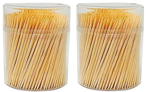 Wooden Toothpicks  Fly Master | Brown Disposable Eco-friendly Appetizer Picks. image 3