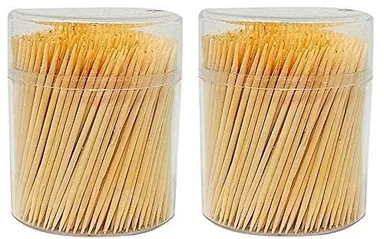 Wooden Toothpicks  Fly Master | Brown Disposable Eco-friendly Appetizer Picks. thumbnail 2