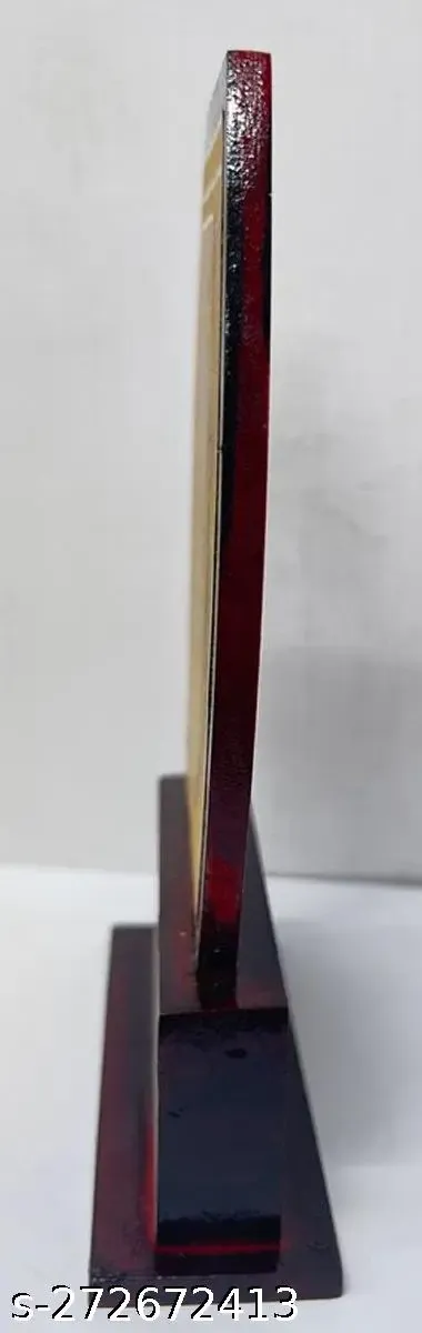 Mini Wooden Trophy Oval Peacock | Sports Achievement Gift Trophy thumbnail 2