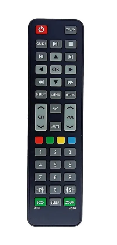 Universal LCD LED TV Remote for Videocon | Multi-Coloured Compatible Remote . thumbnail 0