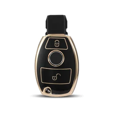 Mercedes C Class M Class S Class GL Series Key Cover | Fly Master Car Accessories | Protective Key Fob Cover for Mercedes thumbnail 0