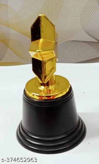 Mini Golden Star Trophy | Plastic Star Award Trophy for Kids | Achievement Recognition thumbnail 3