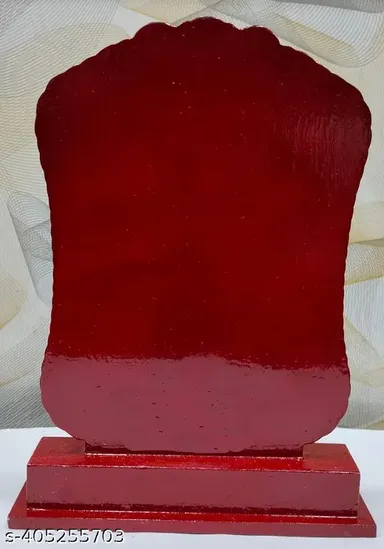 Jharokha Trophy Small Red | Handmade Appreciation Award | Eco-Friendly Paper Memento for Guests thumbnail 1