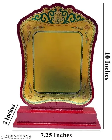 Jharokha Trophy Small Red | Handmade Appreciation Award | Eco-Friendly Paper Memento for Guests thumbnail 3