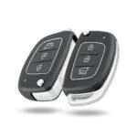 Plastic 3Button Flip Key Rubber Pad for Hyundai | i20 Verna Xcent iGen Sport Magna | Durable Key Fob Rubber Pad Replacement by Fly Master image 7