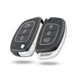 Plastic 3Button Flip Key Rubber Pad for Hyundai | i20 Verna Xcent iGen Sport Magna | Durable Key Fob Rubber Pad Replacement by Fly Master thumbnail 6