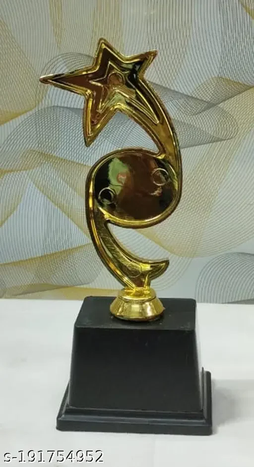 Golden Fancy Star Trophy | Academic Sports Award Trophy | Birthday Gift Trophy for Kids by ipshopy image 2
