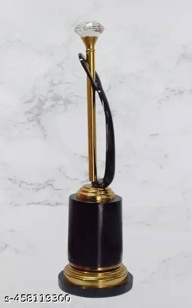 Black Diamond Trophy | Small Metal Beauty Award | PU Coated Sports & Corporate Trophy image 2