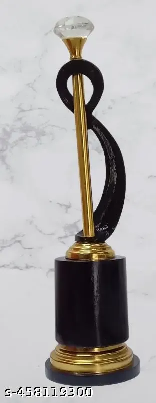 Black Diamond Trophy | Small Metal Beauty Award | PU Coated Sports & Corporate Trophy thumbnail 2