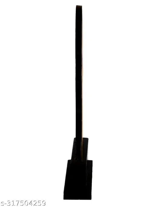 Golden Round Pillar Wooden Trophy | Educational Sports Award image 3