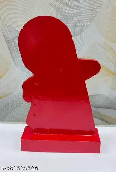 Red Snapchat Black Star Trophy Small | Paper Trophy for Judges, Speakers, Winners thumbnail 1