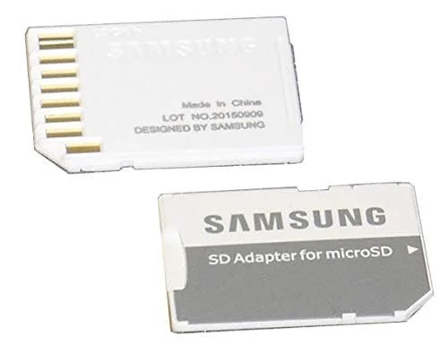 Fly Master MicroSD XC SD Adapter | Compatible with 4GB–256GB MicroSD Cards | White | High-Speed Data Transfer | Plug & Play | Ideal for Smartphones, Cameras, Tablets | 1-Pack image 2