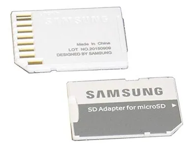 Fly Master MicroSD XC SD Adapter | Compatible with 4GB–256GB MicroSD Cards | White | High-Speed Data Transfer | Plug & Play | Ideal for Smartphones, Cameras, Tablets | 1-Pack thumbnail 1