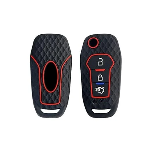 Premium Silicone Car Key Cover for Tata Bolt, Nexon, Tiago, Tigor, Hexa, Zest | Durable Protection | Stylish Design | Black | Pack of 1 | Fly Master image 6