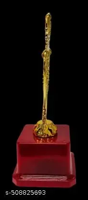 Queen Victoria Golden Trophy Star Small | Appreciation Trophy for Sports Corporate and Educational Achievers thumbnail 2