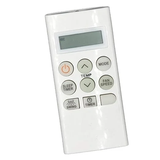 LG Split AC Remote Control AC-114 | Compatible Replacement Remote for LG Air Conditioners | White | Pack of 1 image 1