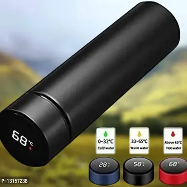 Temperature Smart Thermos | Vacuum Insulated Water Bottle with LED Display  thumbnail 3