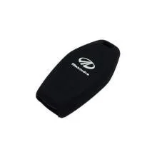 Silicone Car Key Cover for Mahindra XUV | Black Key Fob Protection | Push Button Start Compatible | Durable & Stylish Case image 2