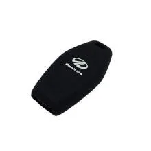 Silicone Car Key Cover for Mahindra XUV | Black Key Fob Protection | Push Button Start Compatible | Durable & Stylish Case image 4