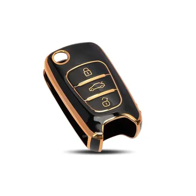 Hyundai Elantra, Old i10, i20, Verna, Fluidic Car Key Cover | Durable Key Protector | Car Accessories by Fly Master thumbnail 0