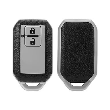 Suzuki Car Key Cover | Smart Key Protector for Swift, Brezza, Dzire, Ignis | Durable 2 Button Smart Key Case Fly Master thumbnail 0