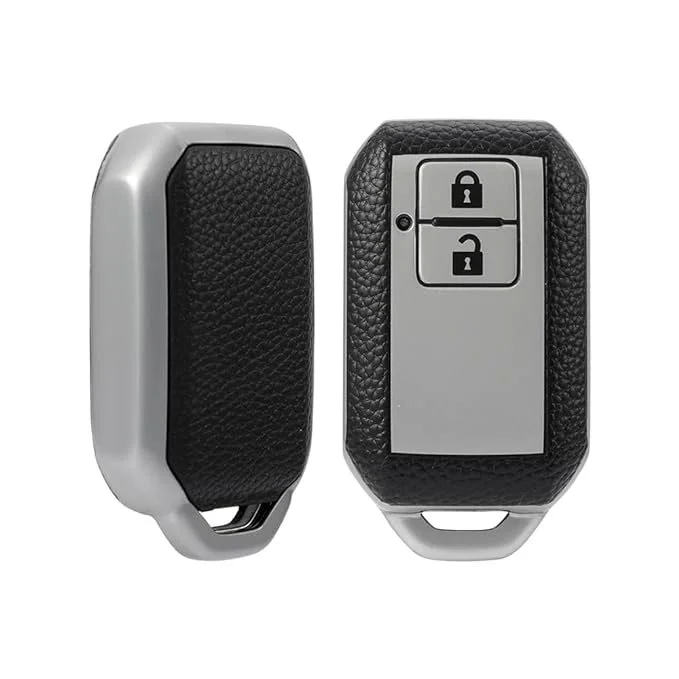 Suzuki Car Key Cover | Smart Key Protector for Swift, Brezza, Dzire, Ignis | Durable 2 Button Smart Key Case Fly Master image 2