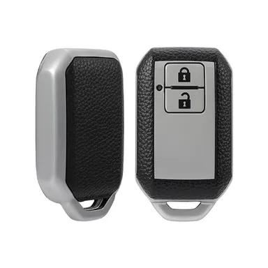 Suzuki Car Key Cover | Smart Key Protector for Swift, Brezza, Dzire, Ignis | Durable 2 Button Smart Key Case Fly Master thumbnail 1
