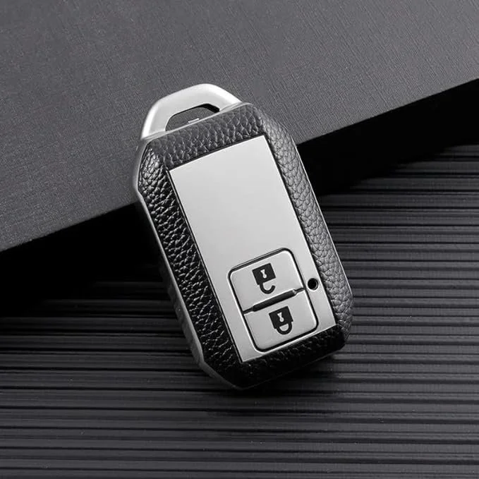 Suzuki Car Key Cover | Smart Key Protector for Swift, Brezza, Dzire, Ignis | Durable 2 Button Smart Key Case Fly Master image 3