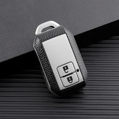 Suzuki Car Key Cover | Smart Key Protector for Swift, Brezza, Dzire, Ignis | Durable 2 Button Smart Key Case Fly Master thumbnail 2