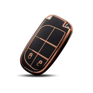 Key Cover for Jeep Compass Trailhawk | Fly Master Durable Key Fob Protector Custom Fit Car Accessories thumbnail 0
