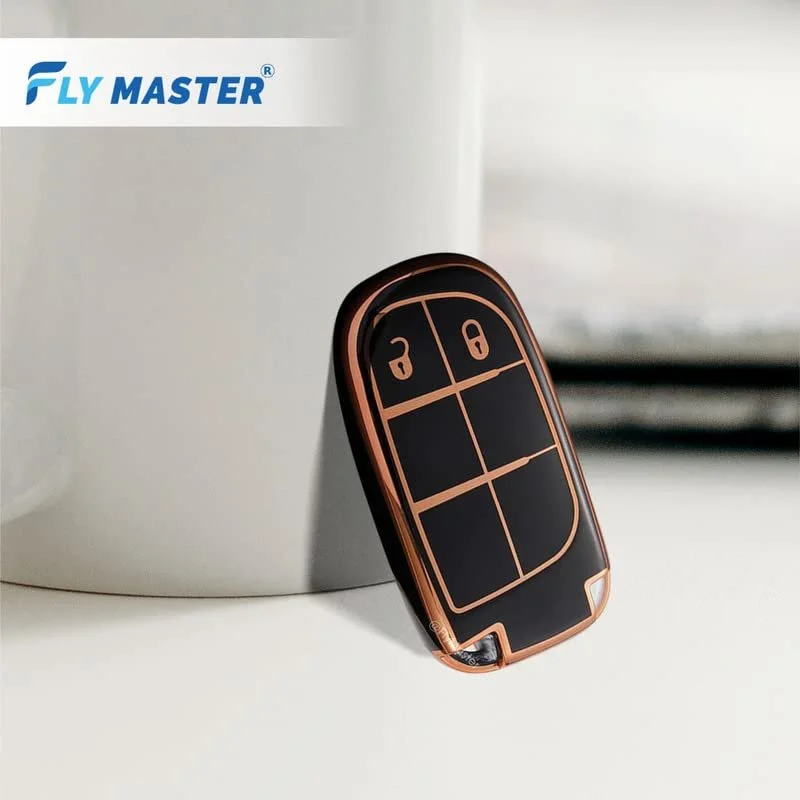 Key Cover for Jeep Compass Trailhawk | Fly Master Durable Key Fob Protector Custom Fit Car Accessories image 2