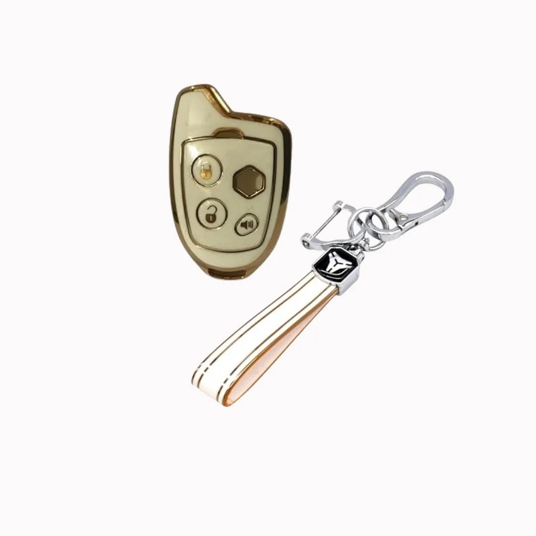 TPU Key Cover for Suzuki Swift, Dzire, Ritz, WagonR, S Cross, Ertiga, Ciaz, Celerio, Baleno, Vitara Brezza | Nippon Remote Key Protection | Black | Fly Master image 8