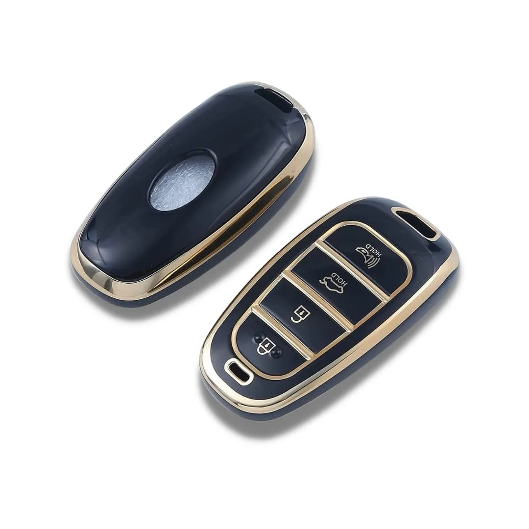 Hyundai Tucson TPU Key Cover | Durable TPU Key Case for Smart Key | Tucson Key Fob Protector image 1