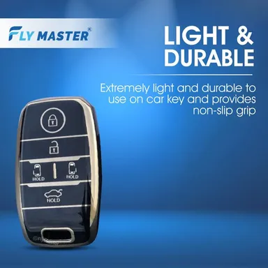 Kia Carnival Car Key Cover Fly Master | Protects and Decorates Kia Key Fob Durable Stylish Case thumbnail 2