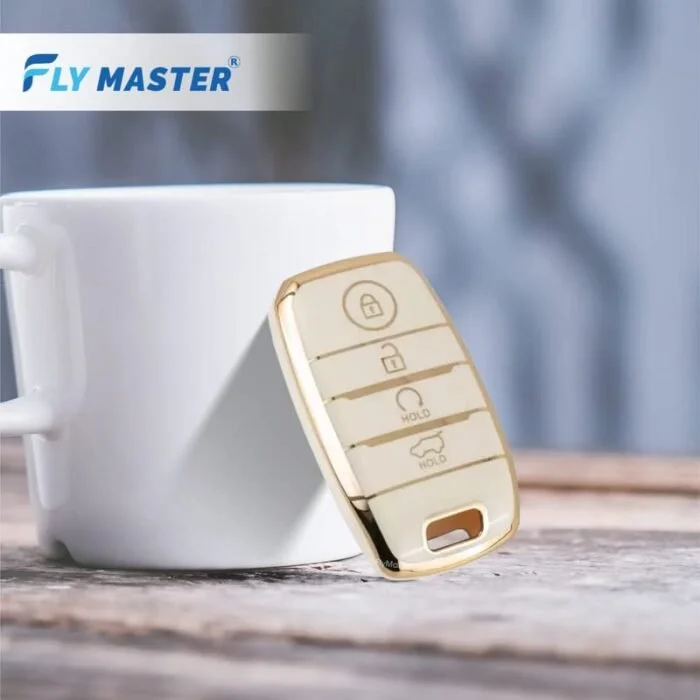KIA Sonet 2020 Car Key Cover | Seltos 2020+ Automotive Accessories | Protects and Decorates Car Key image 2