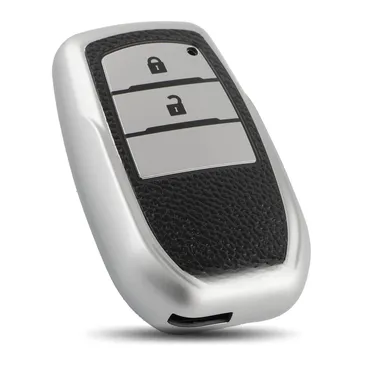 Toyota Innova Crysta Key Fob Cover 2022 | Toyota Hilux 2022 Car Key Protector | Stylish & Durable Automotive Accessory thumbnail 0