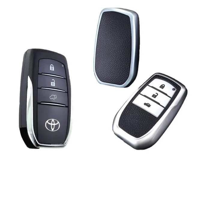 Toyota Fortuner Key Cover | Innova Crysta Key Fob Protector | Personalized Car Key Cover by Fly Master image 2